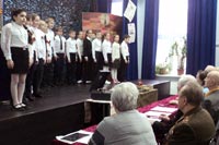 Конкурс инсценированной военной песни в Филевском образовательном центре
