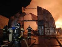 Ликвидировали пожар в районе Кунцево