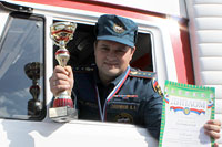 Лучший водитель местного пожарно-спасательного гарнизона ЗАО